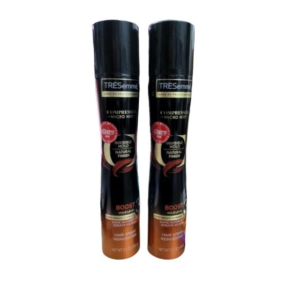 2 -TRESemme Compressed Micro Mist BOOST Hold Level 3 Hair Spray 5.5 oz - Picture 1 of 2